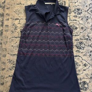 Puma Golf Navy Polo Shirt